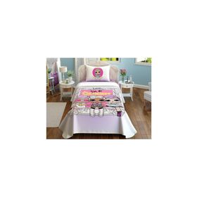 Taç Lol Surprise Queen Lisanslı 100x200 cm Pike Takımı