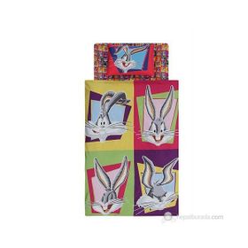 Taç Looney Tunes Bugs Bunny Nevresim Takımı