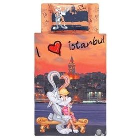 Taç Looney Tunes Bugs Bunny Nevresim Takımı