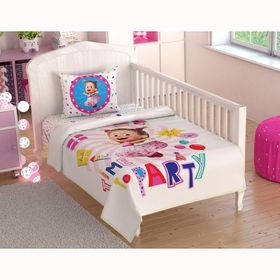 Taç Masha Party Baby Lisanslı Bebek Pike Takımı