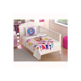 Taç Masha Party Baby Lisanslı Bebek Pike Takımı