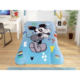 Taç Mickey Fun Tek Kişilik Lisanslı Battaniye