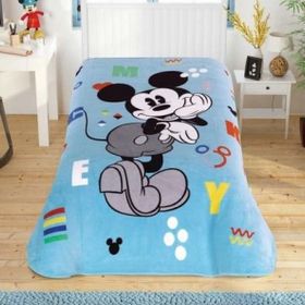 Taç Mickey Fun Tek Kişilik Lisanslı Battaniye