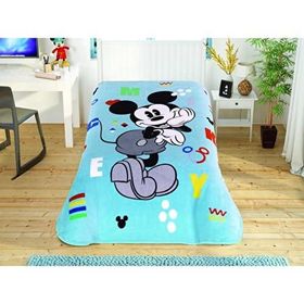 Taç Mickey Fun Tek Kişilik Lisanslı Battaniye