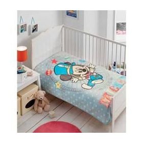 Taç Mickey Lıttle Bebek Battaniyesi