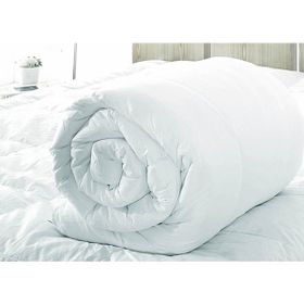 Taç Microfiber 155x215 cm Beyaz Tek Kişilik Yorgan