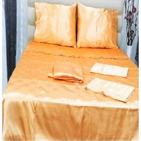 Taç Micropolyester Basic Turuncu 200x220 Cm Çift Kişilik Nevresim Takımı
