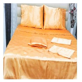 Taç Micropolyester Basic Turuncu 200x220 Cm Çift Kişilik Nevresim Takımı