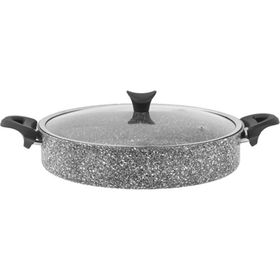 Taç Mutfak Granit 26 cm Basık Tencere