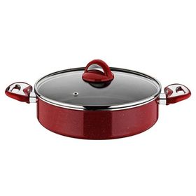 Taç Mutfak Granit Basık 24 cm Tencere