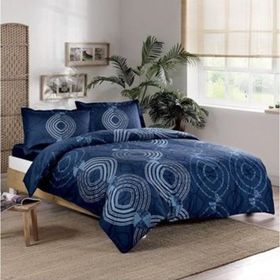 Taç Paloma Lacivert Çift Kişilik Nevresim Takımı