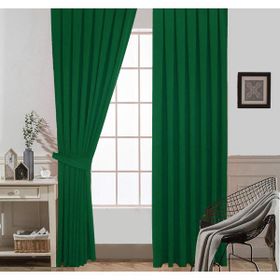 Taç Pileli Soft Kumaş Kahve 60x260 cm Fon Perde