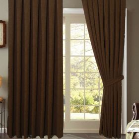 Taç Pileli Soft Kumaş Leylak 60x260 cm Fon Perde