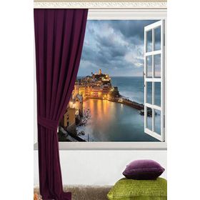 Taç Pileli Soft Kumaş Leylak 60x260 cm Fon Perde