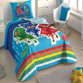 Taç Pj Masks Power Effect Yatak Örtüsü