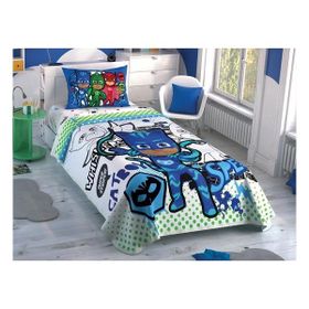 Taç Pj Masks Tek Kişilik Pike Takımı