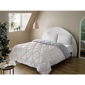 Taç Polar Emprime Flora Pembe Yorgan