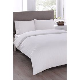 Taç Ranforce Basic Krem 200 x 220 cm Çift Kişilik Nevresim Takımı