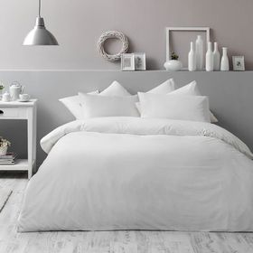 Taç Ranforce Basic Krem Nevresim Takımı