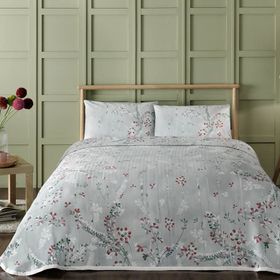 Taç Ranforce Daisy Mint Çift Kişilik Pike Takımı