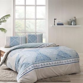 Taç Ranforce Talia Mint Tek Kişilik Nevresim Takımı