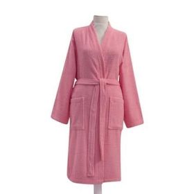 Taç Şalyaka L-XL Pembe Bornoz