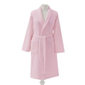 Taç Şalyaka L-XL Pembe Bornoz