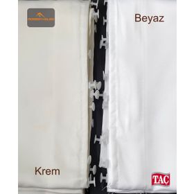 Taç Saten 1.Sınıf Kalite 300x260 cm Güneşlik