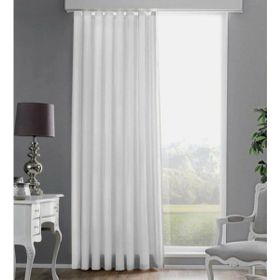 Taç Saten Düz Dikiş Beyaz 250x150 cm Güneşlik