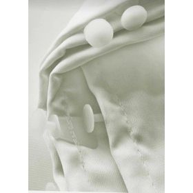Taç Saten Düz Dikiş Krem 240x200 cm Güneşlik