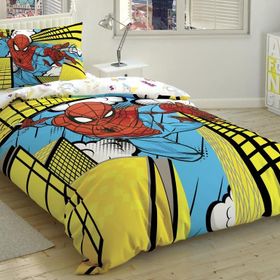 Taç Spiderman Cloudy Tek Kişilik Lisanslı Nevresim Takımı