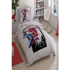 Taç Spiderman Cloudy Tek Kişilik Lisanslı Nevresim Takımı