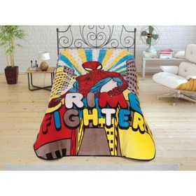 Taç Spiderman Crime Tek Kişilik Lisanslı Battaniye