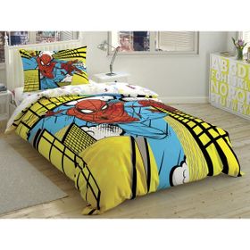 Taç Spiderman Exciting Jump Tek Kişilik Lisanslı Nevresim Takımı