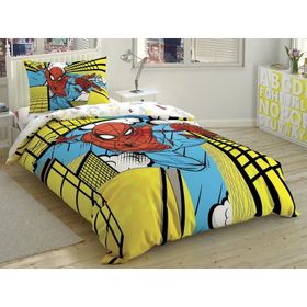 Taç Spiderman Exciting Jump Tek Kişilik Lisanslı Nevresim Takımı