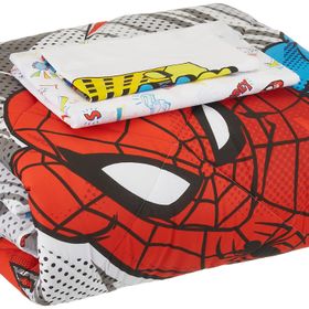 Taç Spiderman Wall Crawler Lisanslı Tek Kişilik Yorgan Set