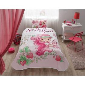 Taç Strawberry Shortcake Amazing Tek Kişilik Pike Takımı