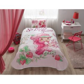 Taç Strawberry Shortcake Amazing Tek Kişilik Pike Takımı