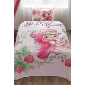 Taç Strawberry Shortcake Amazing Tek Kişilik Pike Takımı