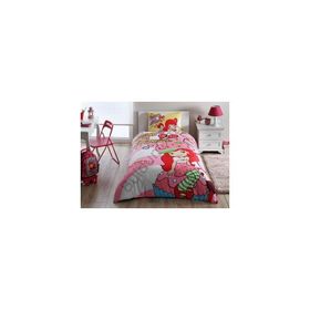 Taç Strawberry Shortcake Cute Lisanslı Tek Kişilik Nevresim Takımı