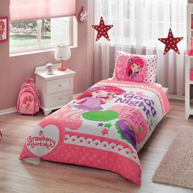 Taç Strawberry Shortcake Good Night Nevresim Takımı