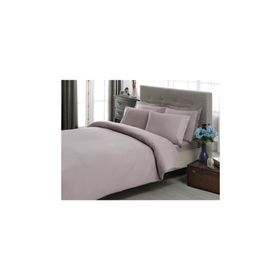 Taç Stripe Lila King Size Premium Basic Nevresim Takımı
