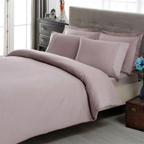 Taç Stripe Lila King Size Premium Basic Nevresim Takımı