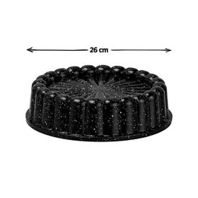 Taç TAC-6569 Siyah Granit Döküm Tart Kalıbı