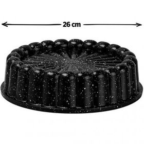 Taç TAC-6569 Siyah Granit Döküm Tart Kalıbı