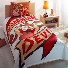 Taç Taz Devil Tek Kişilik Pike Takımı