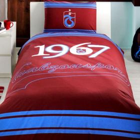 Taç Trabzonspor Logo Lisanslı Tek Kişilik Nevresim Takımı