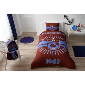 Taç Trabzonspor Logo Lisanslı Tek Kişilik Nevresim Takımı