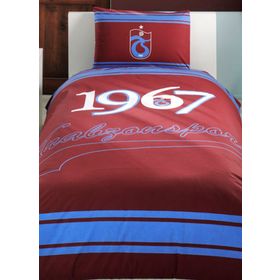 Taç Trabzonspor Logo Lisanslı Tek Kişilik Nevresim Takımı