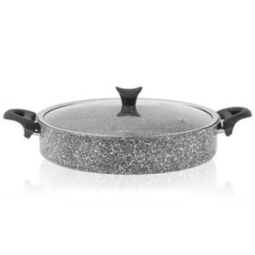 Taç Ultra Granit 24 cm Basık Tencere